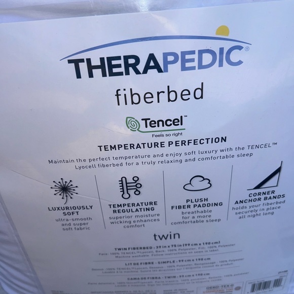 ❌SALE❌ Therapedic Fiber Bed ❤️ - Picture 3 of 8